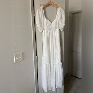 Lulus White Maxi Dress